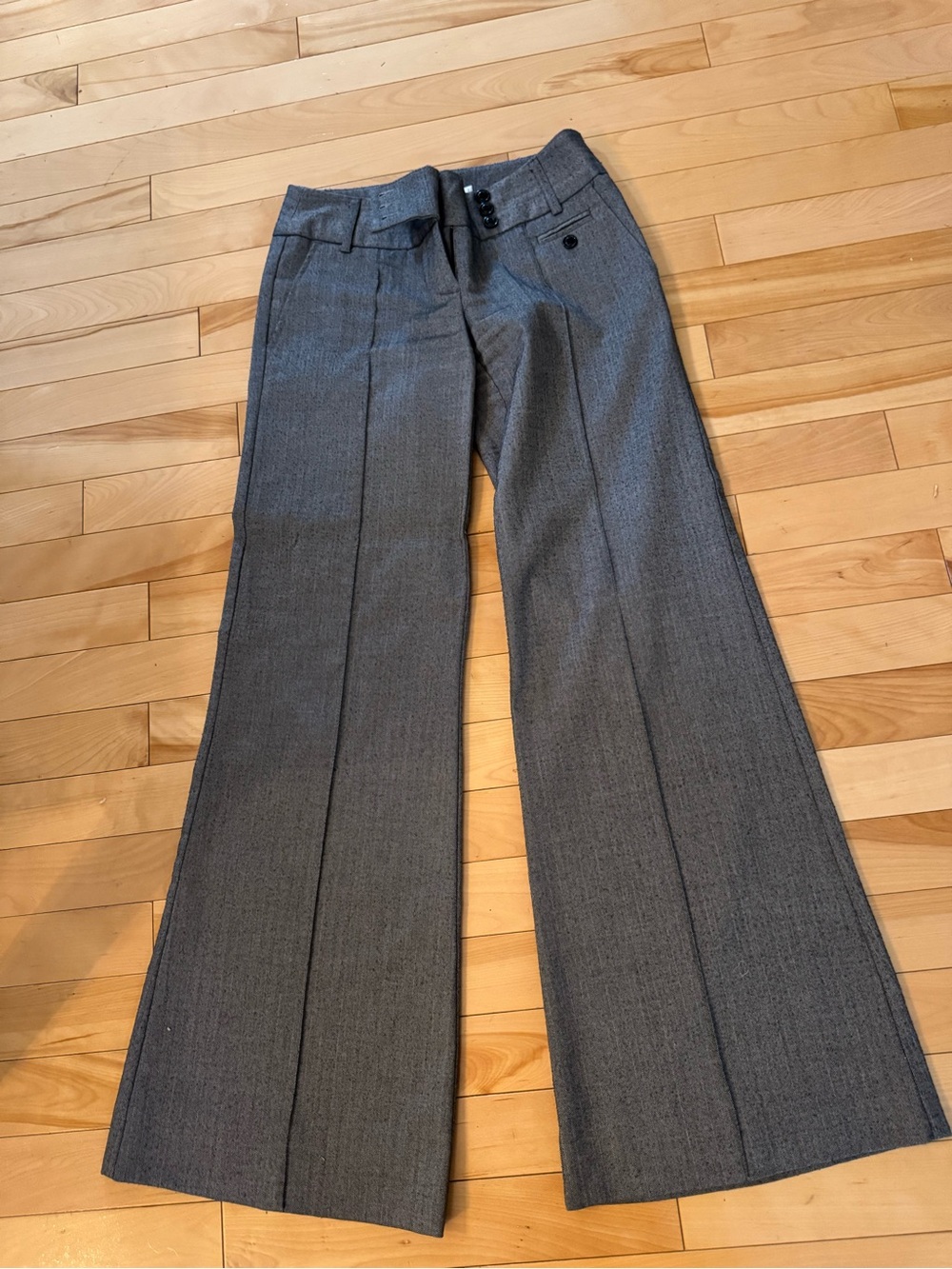 Dynamite Charcoal Gray Wide Leg Pants